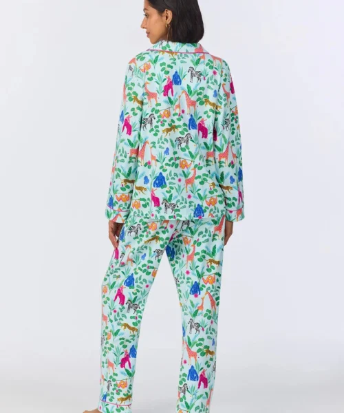 Bedhead X Bronwyn Newport Jungle Boogie Long Sleeve Classic Stretch Jersey PJ Set 7 Bedhead X Bronwyn Newport Jungle Boogie Long Sleeve Classic Stretch Jersey PJ Set -Bedheadpjs Pajama Shop 03 BH290150 1352B ADDOS BIRTHDAY BASH 120