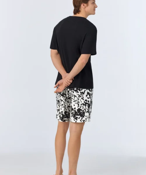 Wild Pony Men's Short Sleeve Henley Stretch Jersey Boxer PJ Set 7 Wild Pony Men's Short Sleeve Henley Stretch Jersey Boxer PJ Set -Bedheadpjs Pajama Shop 07 BHM160097 1237B WILD PONY 385 3