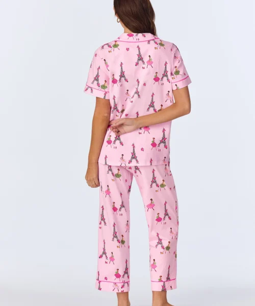 Tres Chic Short Sleeve Classic Stretch Jersey Cropped PJ Set 7 Tres Chic Short Sleeve Classic Stretch Jersey Cropped PJ Set -Bedheadpjs Pajama Shop 09 BH270080 1214B TRES CHIC 315 3 12685a78 48ff 4d29 8386 eabae10b5095