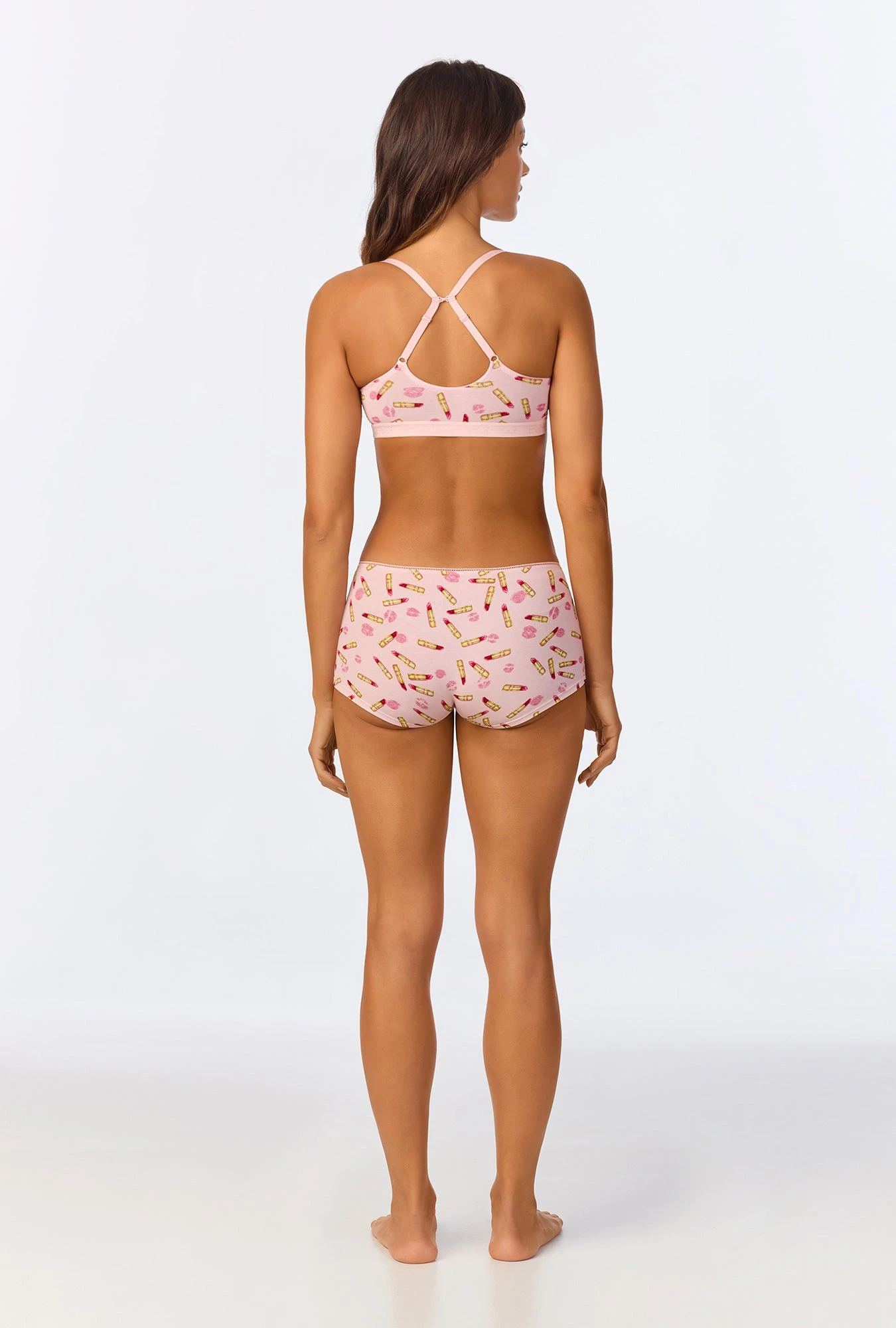 Hot Lips Stretch Jersey Bralette 5 Hot Lips Stretch Jersey Bralette - Image 5