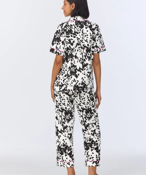 Wild Pony Short Sleeve Classic Stretch Jersey Cropped PJ Set -Bedheadpjs Pajama Shop 27 BH270097 1237B WILD PONY 861 3