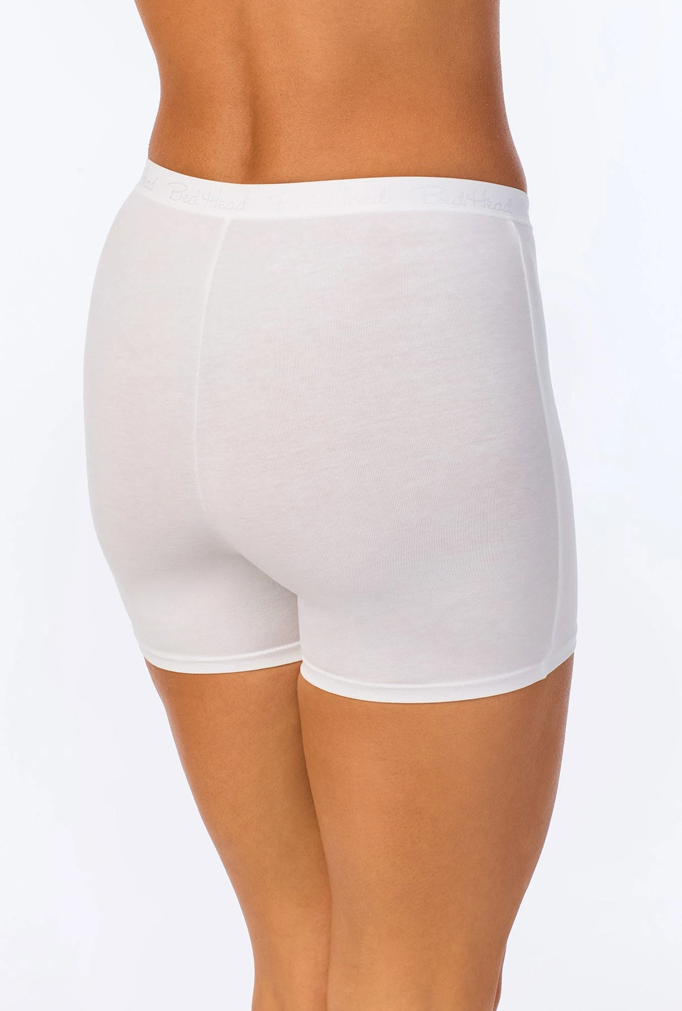 White Stretch Jersey Boxer Short 2 White Stretch Jersey Boxer Short - Image 2