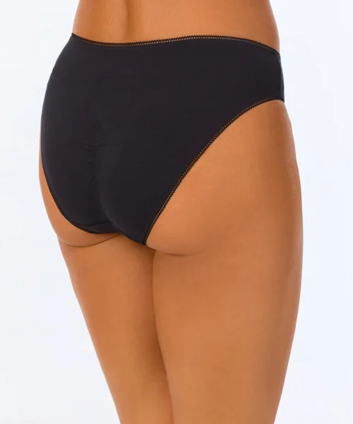 Black Stretch Jersey Bikini Underwear 5 Black Stretch Jersey Bikini Underwear -Bedheadpjs Pajama Shop 48 BH004 I001A BLACK 817