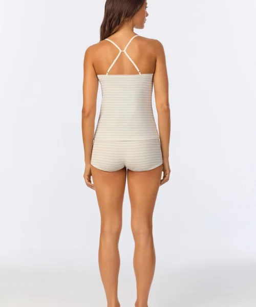 Mini Stripe Stretch Jersey Cami -Bedheadpjs Pajama Shop 4 BH001 I810M MINI STRIPE 120