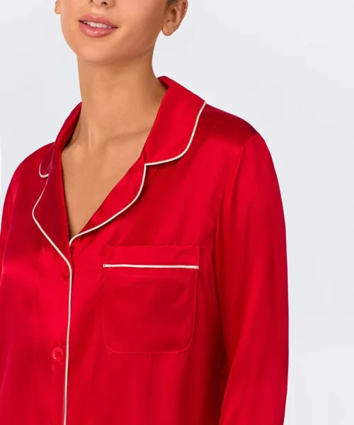 Red Long Sleeve Classic Washable Silk PJ Set 7 Red Long Sleeve Classic Washable Silk PJ Set -Bedheadpjs Pajama Shop 59 BH290114 1100B RED 1832 4 230010b9 66c0 46e6 958f 1dfd23fce674