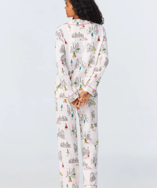 Bedhead X Bronwyn Newport Travel In Style Long Sleeve Classic Stretch Jersey PJ Set 7 Bedhead X Bronwyn Newport Travel In Style Long Sleeve Classic Stretch Jersey PJ Set -Bedheadpjs Pajama Shop 64 BH290102 1236B TRAVEL IN STYLE 2149 3