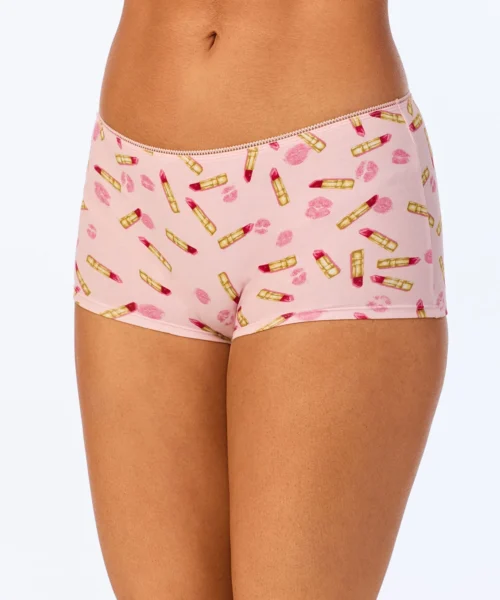 Hot Lips Stretch Jersey Boyshort Underwear